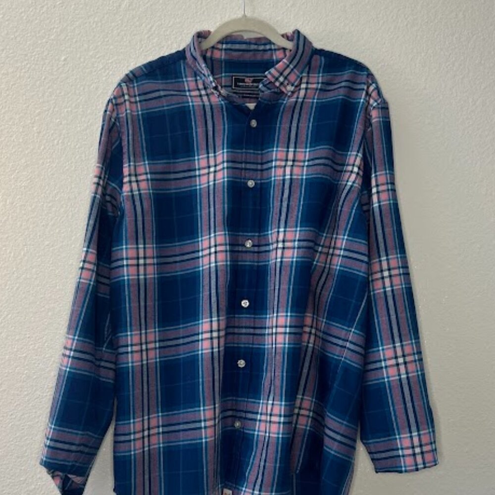 Men’s Vineyard Vines Performance Classic Fit Murray Shirt – Large